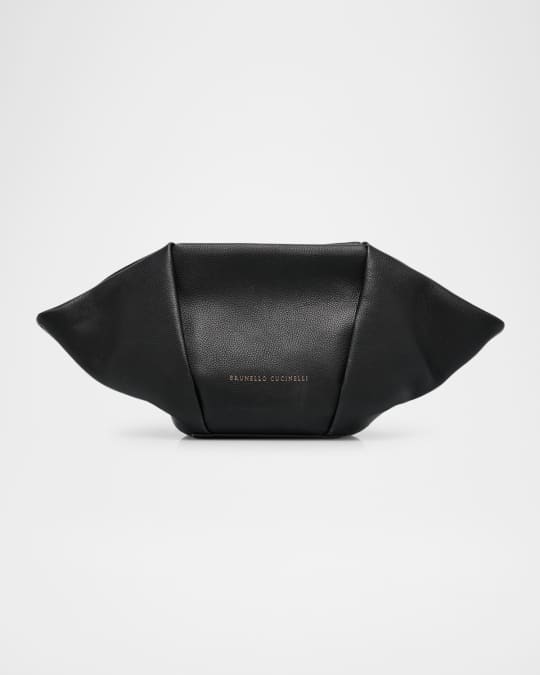 クラッチバッグ BRUNELLO CUCINELLI Woman Clutch Green MBHID2666 Brunello Cucinelli Allover Monili Convertible Clutch Bag