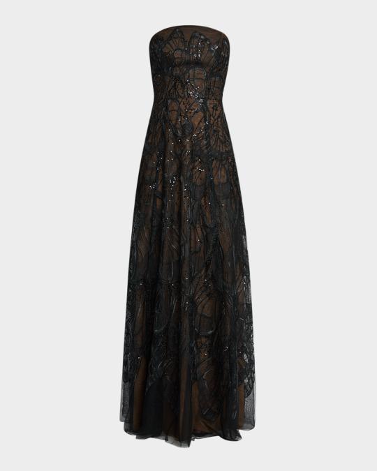 sachin and babi light blue dress Saint Laurent main image 0