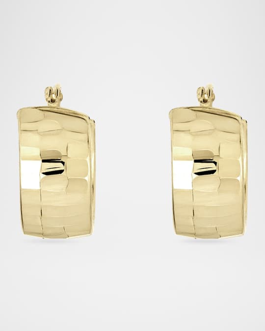 Disco Huggie Earrings