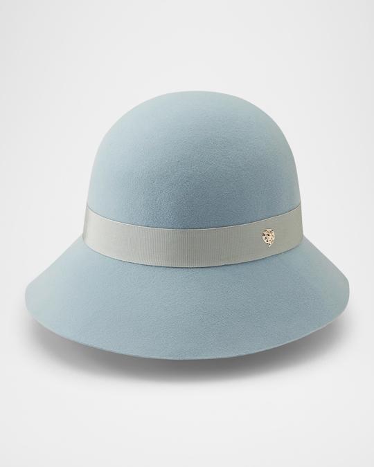 Helen Kaminski Valerie Merino Wool Cloche Hat | Neiman Marcus display picture 2