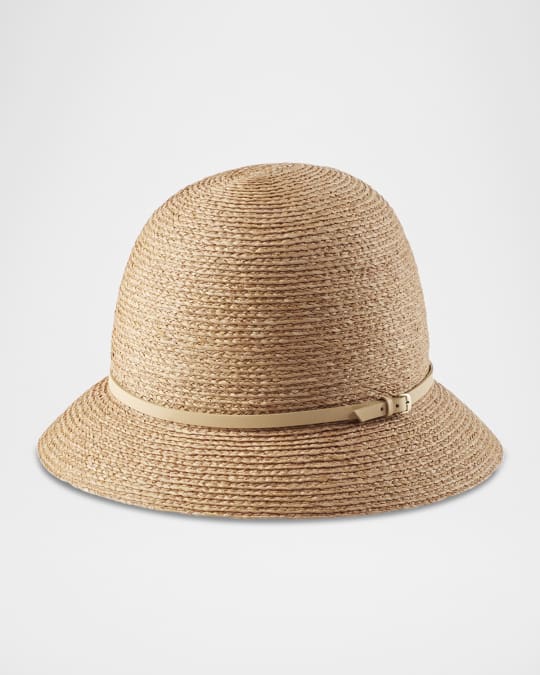 Besa 6 Raffia Cloche Hat