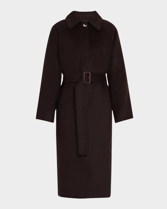 Proenza Schouler White Label Juliette Long Brushed Wool Coat