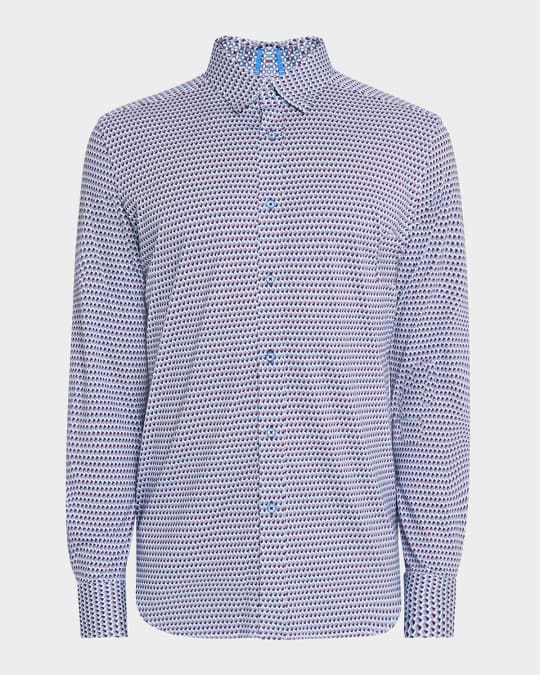 Men's Marion Cotton-Stretch Sport Shirt