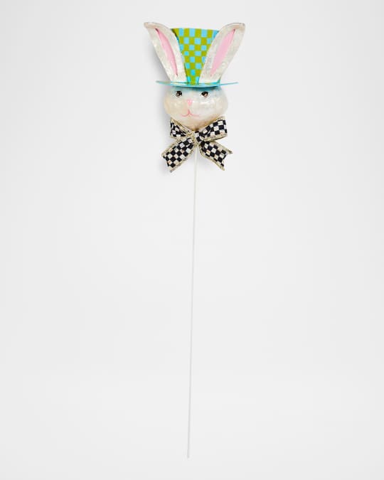 MacKenzie-Childs Calico Top Hat Rabbit Pick | Neiman Marcus