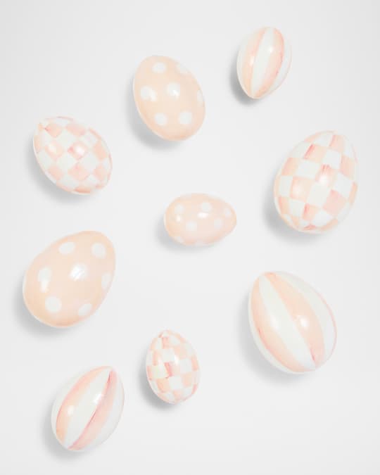 Rosy Eggs, Set of 9