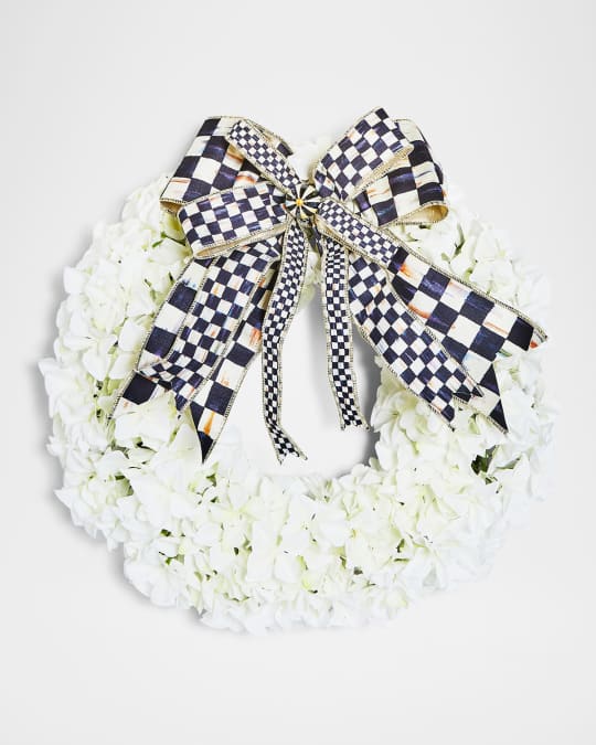 White Hydrangea 22" Wreath