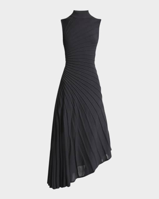 knee length dresses for ladies Alaia Drape Maxi Dress - Yellow main image 1