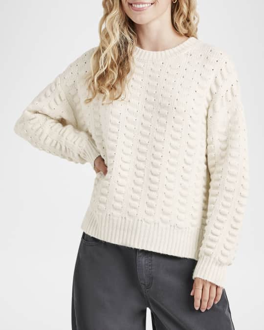 SPLENDID Dana Cotton Blend Wrap Sweater