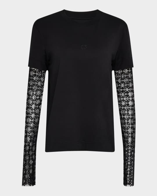 givenchy layered shirt Givenchy Layered T-shirt