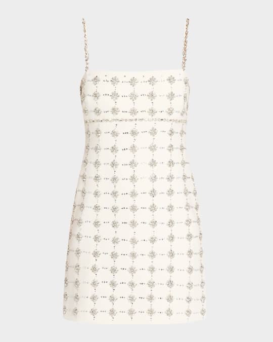 Satine Embellished Mini Dress