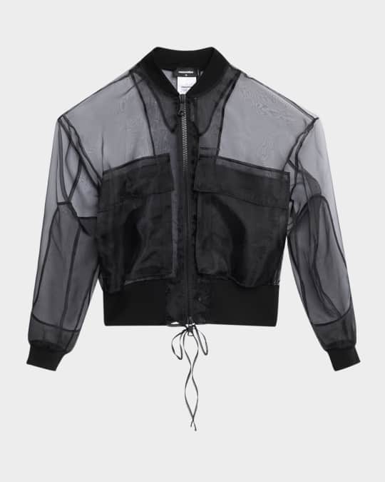 Men's X-Ray Sheer Bomber Jacket