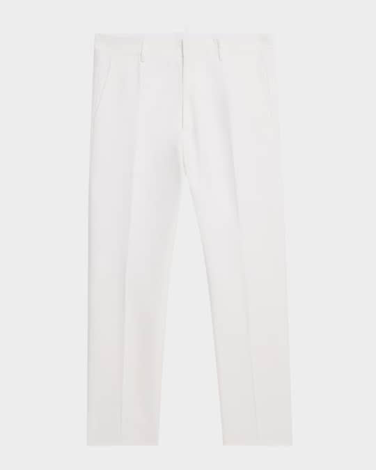 Men's Cotton-Silk Cigarette Pants
