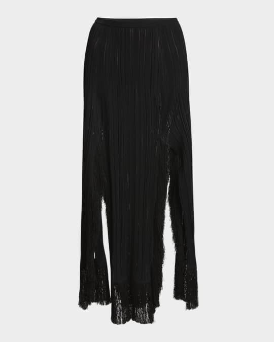 【alumu】fringe knit skirt b9877e5cd323ba494940e4eabb9e68