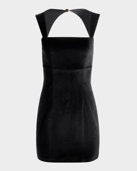 slim fit dress slacks Level 99 Ivan Faux Suede Fitted Dress