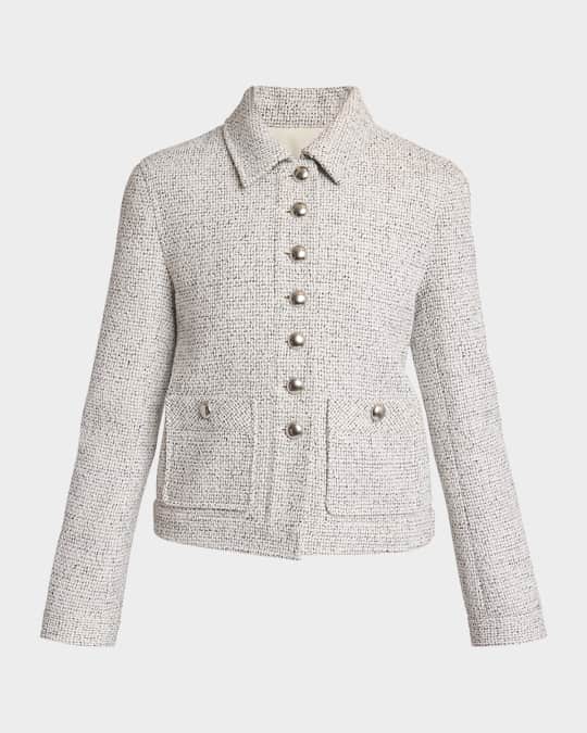 Proenza Schouler White Label Marcella Tweed Jacket | Neiman Marcus