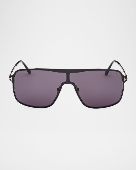 Tom Ford Metal Aviator Sunglasses TOM FORD Gold Metal Aviator Sunglasses Frames TF 723-K 32G  main image 4
