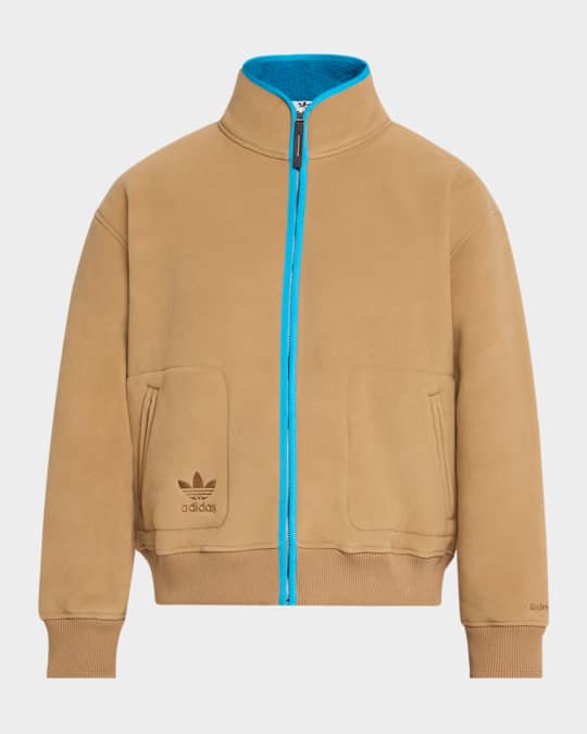 x Wales Bonner Men's Fleece Full-Zip Jacket