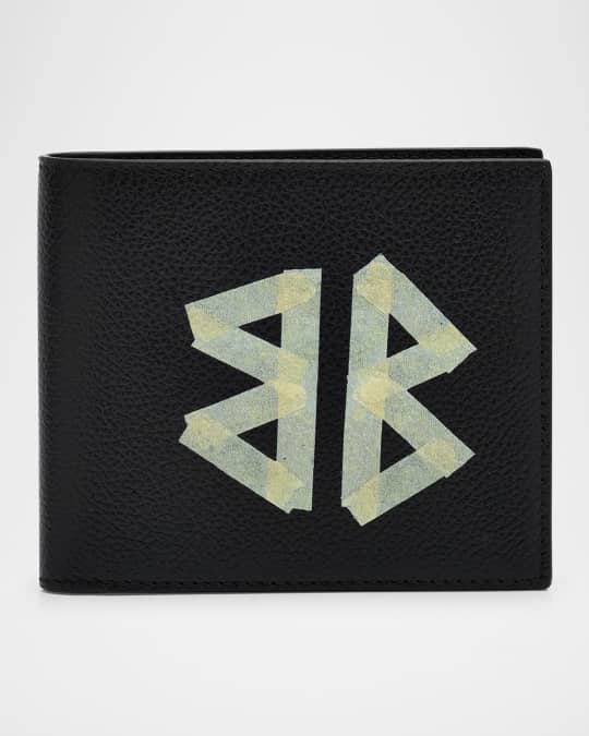 Men's BB Logo Cash Square Bifold Wallet