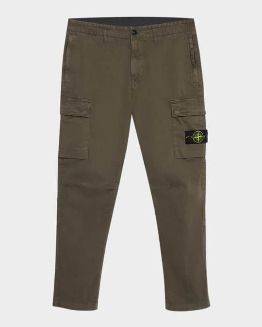 Men's Garment-Dyed Twill Cargo Pants