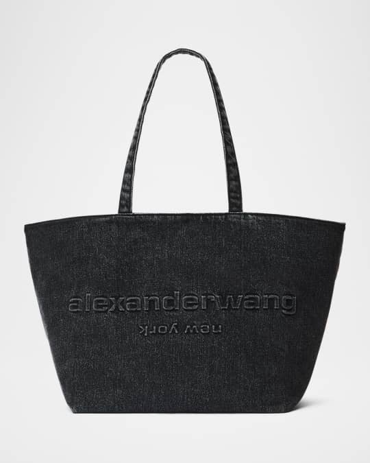 Punch Denim Tote Bag