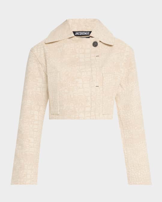 The Marino De-Nîmes Crop Denim Jacket