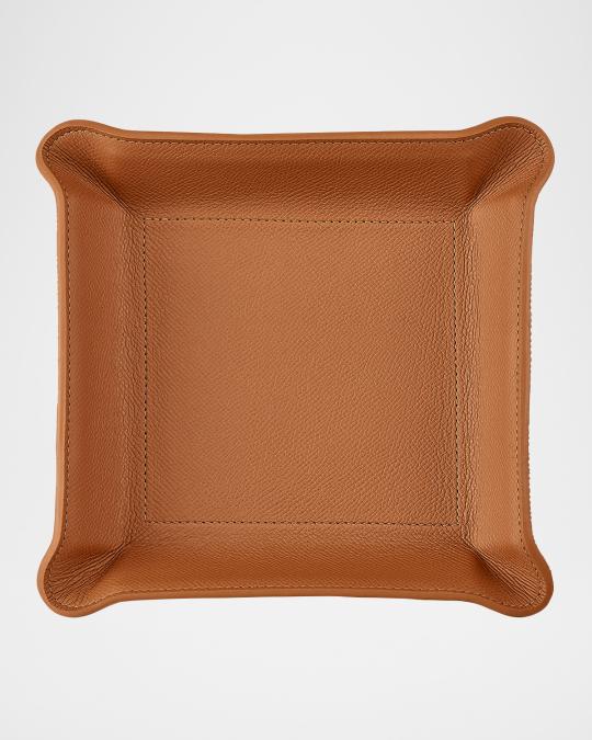 Graphic Image Men's Leather Catchall Tray | Neiman Marcus