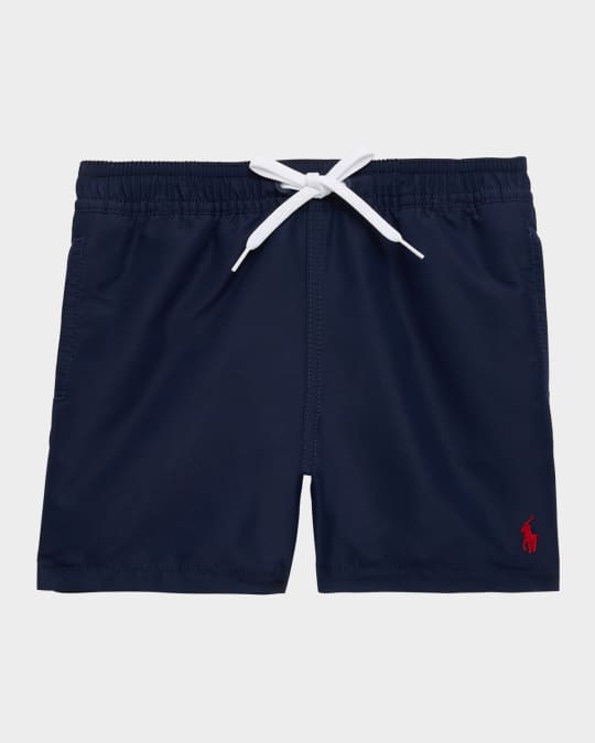 Boy's Recycled Polyester Traveler Swim Shorts, Size 3M-24M