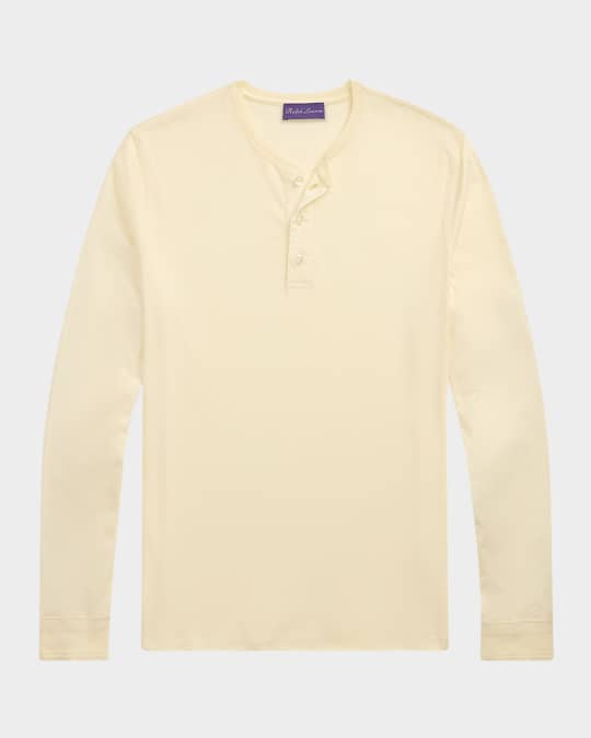 Men's Interlock Henley Shirt