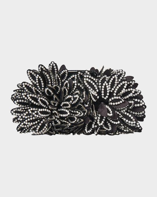 Lele Sadoughi Dahlia Flower Crystal Jaw Clip | Neiman Marcus display picture 1