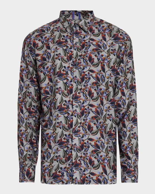 Men's Ziton Floral Sport Shirt