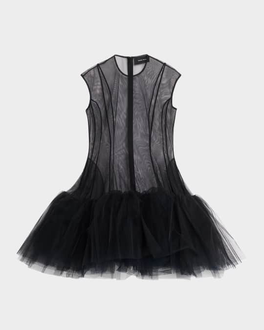 Cap-Sleeve Ballet Tutu Dress
