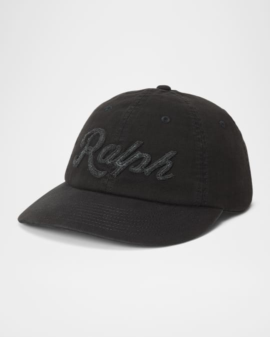 Polo Ralph Lauren Men's Herringbone Baseball Cap | Neiman Marcus