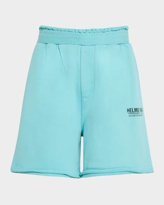 Men's Distressed Terry Shorts