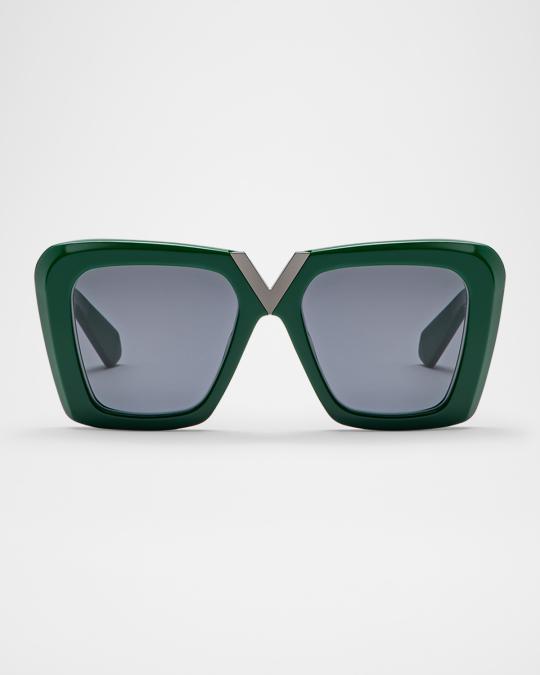 Valentino Sunglasses - Butterfly gold/green Valentino VA/2054 3002/71 Sunglasses Women main image 3
