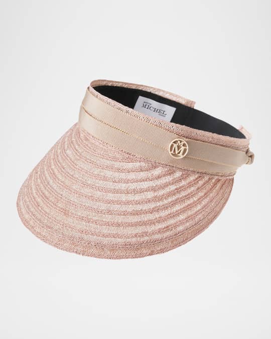 Pat Straw Visor Hat