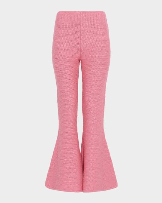 Karpo Cashmere-Silk Knit Flare Pants