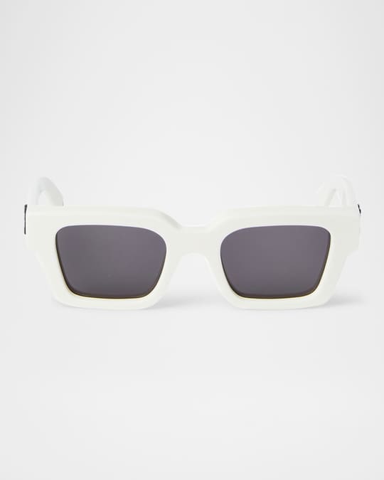 Off-White Men's Virgil Acetate Square Sunglasses | Neiman Marcus