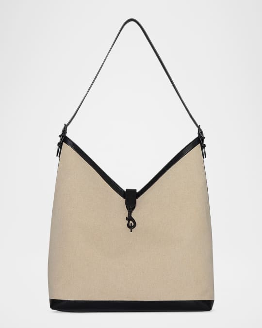 Megan Canvas Hobo Bag