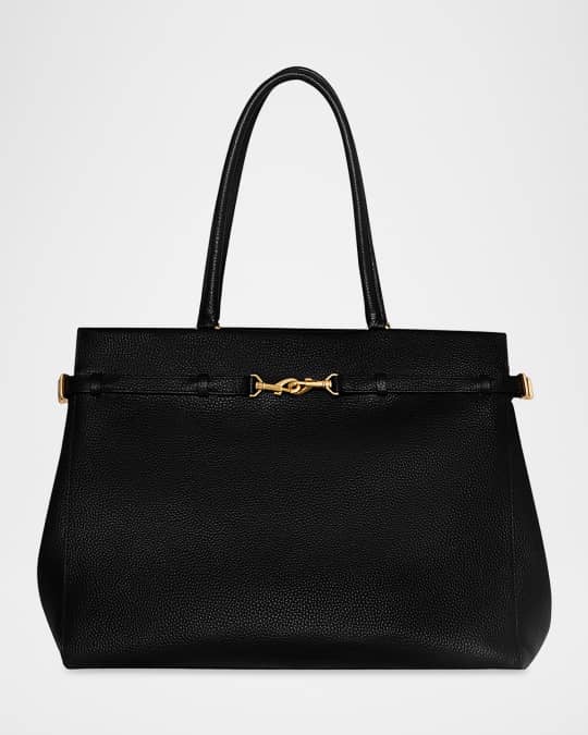 Insider Pebbled Leather Tote Bag