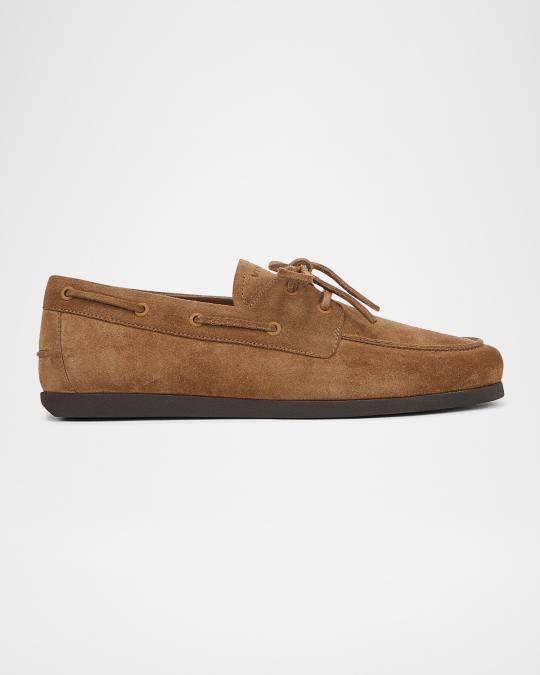 Men\'s Vince Marin Boat shoes Marin Leather Lace-Up Loafer in Shoes | Vince main image 3