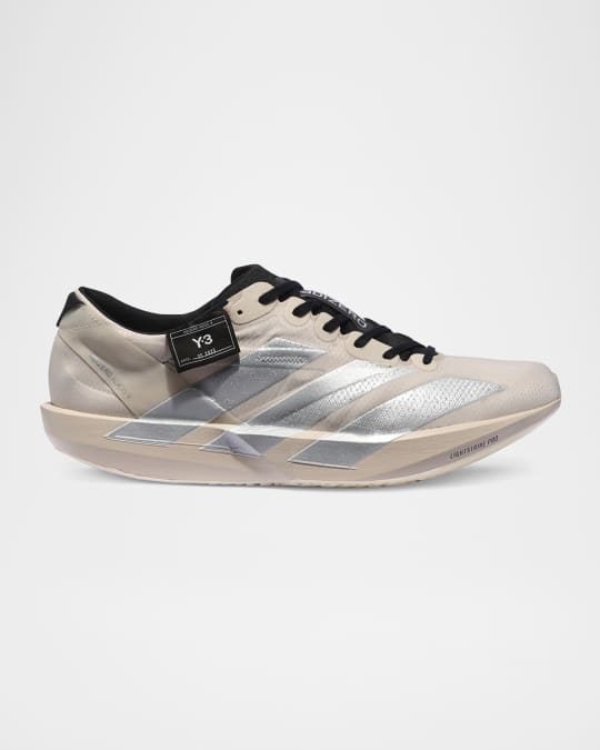 Men's Y-3 Adios 9 Textile Runner Sneakers