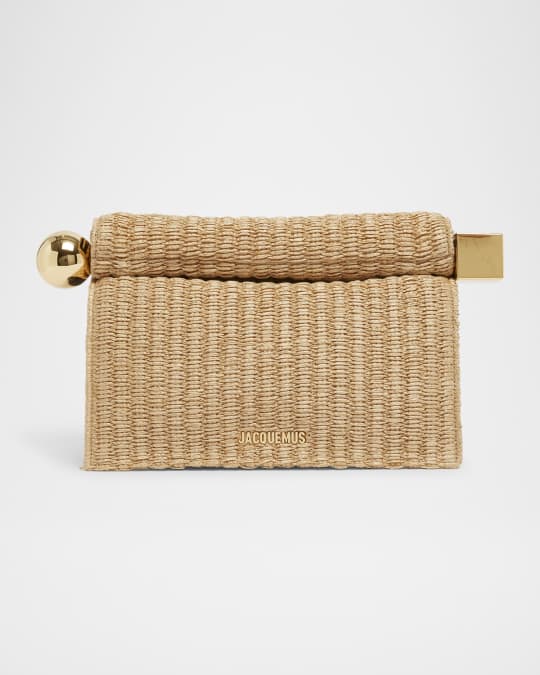 【ジャックムス】 Clutch Bags クラッチバッグ JACQUEMUS Pochette small embellished leather clutch | NET-A