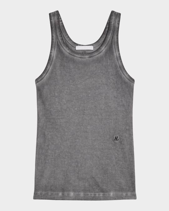 Garment-Dyed Racerback Tank Top