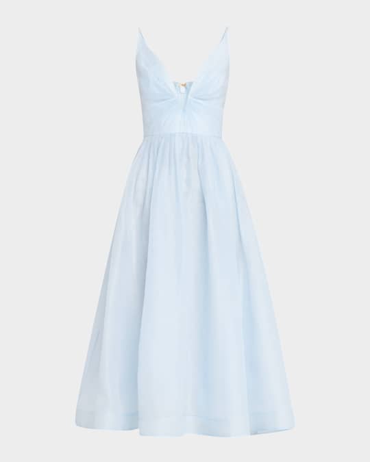 Illuminate V-Neck Midi Dress
