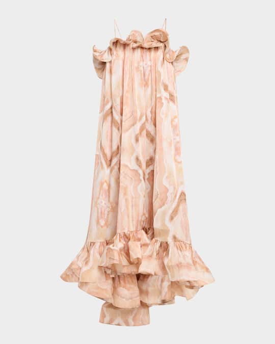 Zimmermann Illuminate Flounce Gown