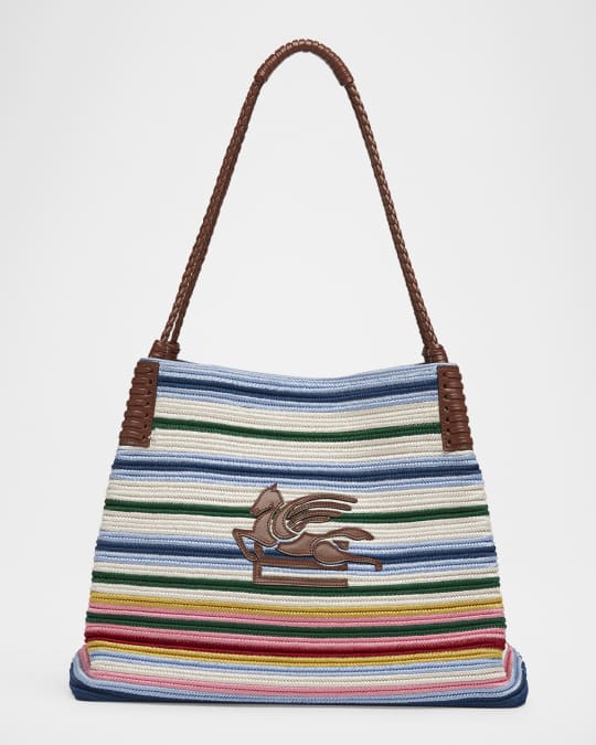 【送料&関税込】Etro Libra Shoulder Bag ETRO Libra Shoulder Bag | Blue | FARFETCH