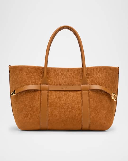 Loro Piana Ghiera Small Grained Nubuck Tote Bag | Neiman Marcus