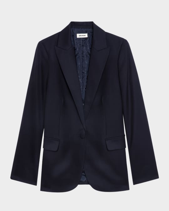 【関税込み】marni Single-breasted blazer jacket Marni Single-Breasted Blazer Jacket | Neiman Marcus