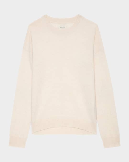 s*a様 ヴィトゥエルヴSTAR ELBOW RG KNIT Mサイズ マルチ Zadig & Voltaire Cici Star Elbow Patch Sweater | Neiman Marcus