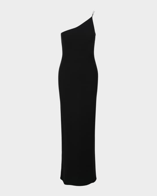 STAUD Elodie Asymmetric Maxi Dress | Neiman Marcus